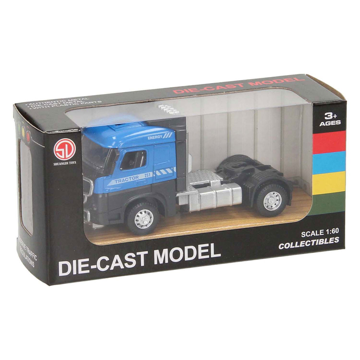 Die-cast truck trailer