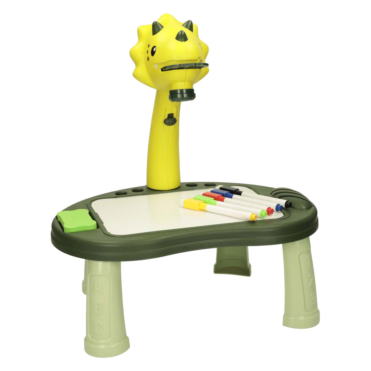Drawing projection table dino, 34 pcs.