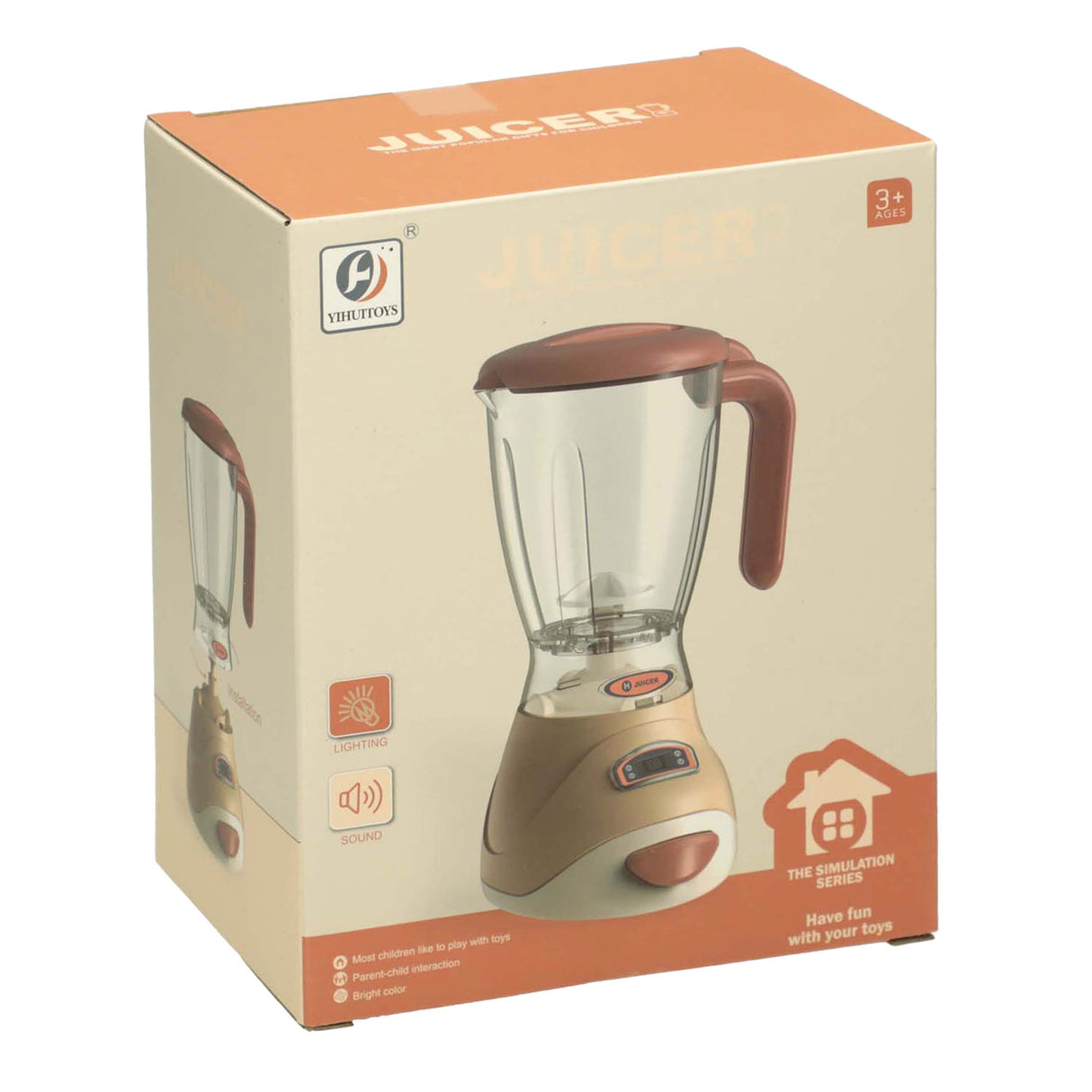Blender juicer with light and sound