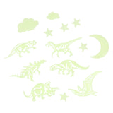 Glow in the dark dino's, 16dlg.