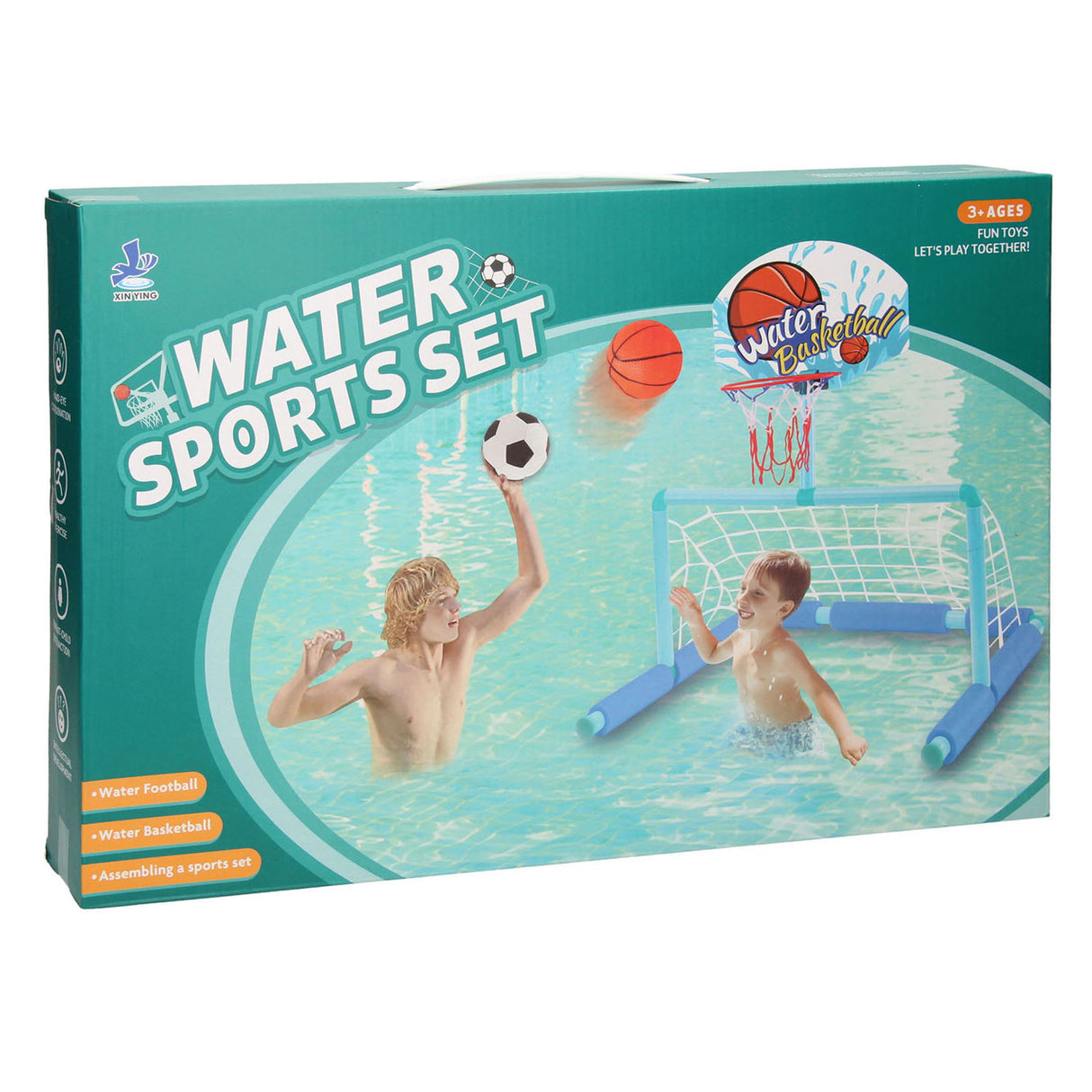 Water sports basketball set