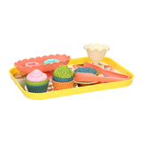 Tray play food cakes, 14 pcs.