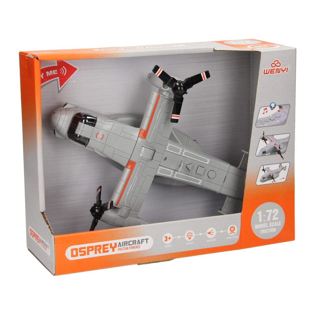 Aereo con luci e suoni