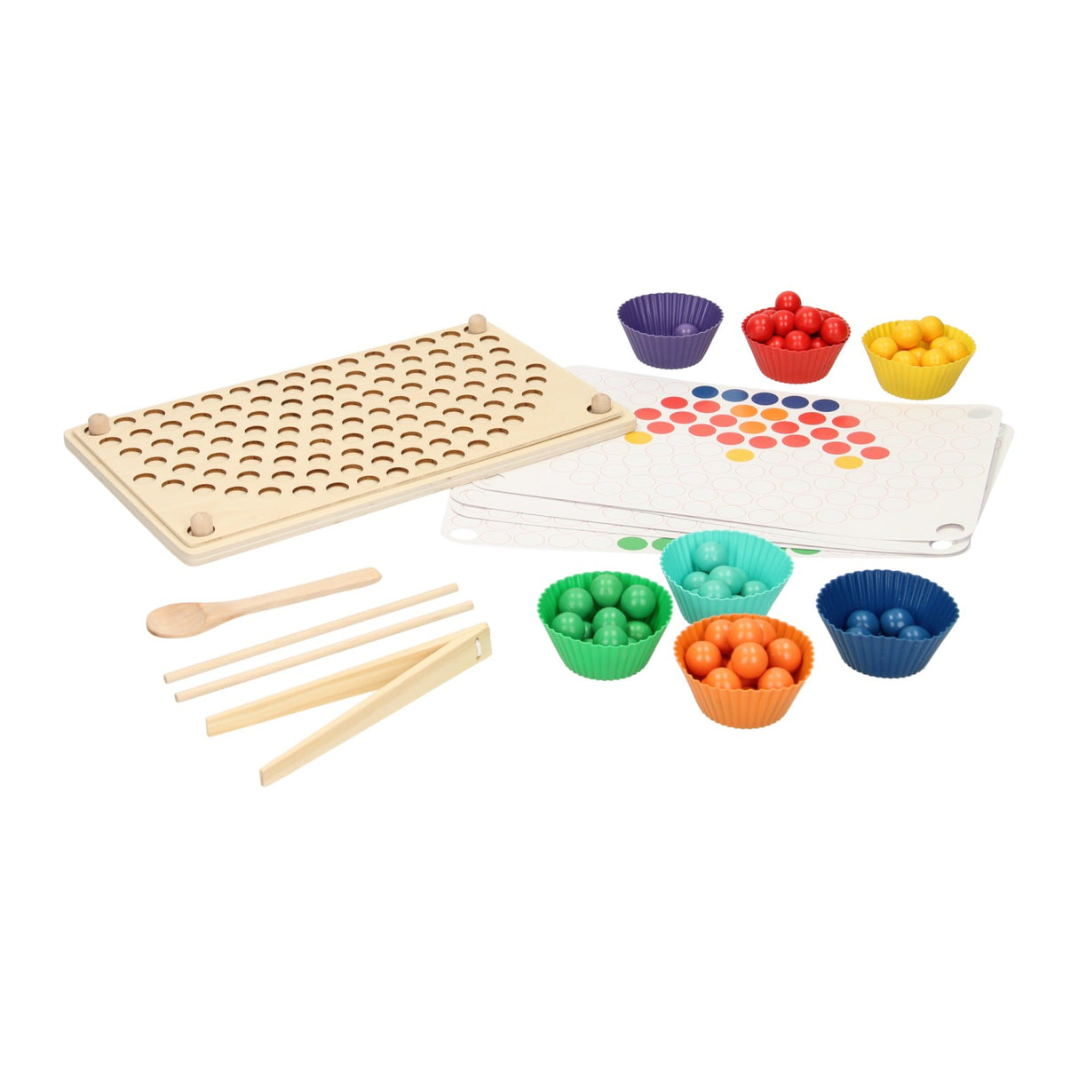 Rainbow Cup Ball Game
