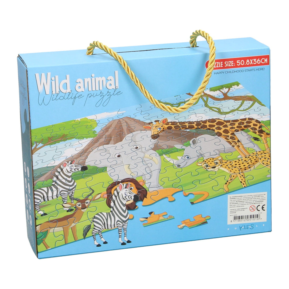 Wëll Déieren de Puzzel, 100th.