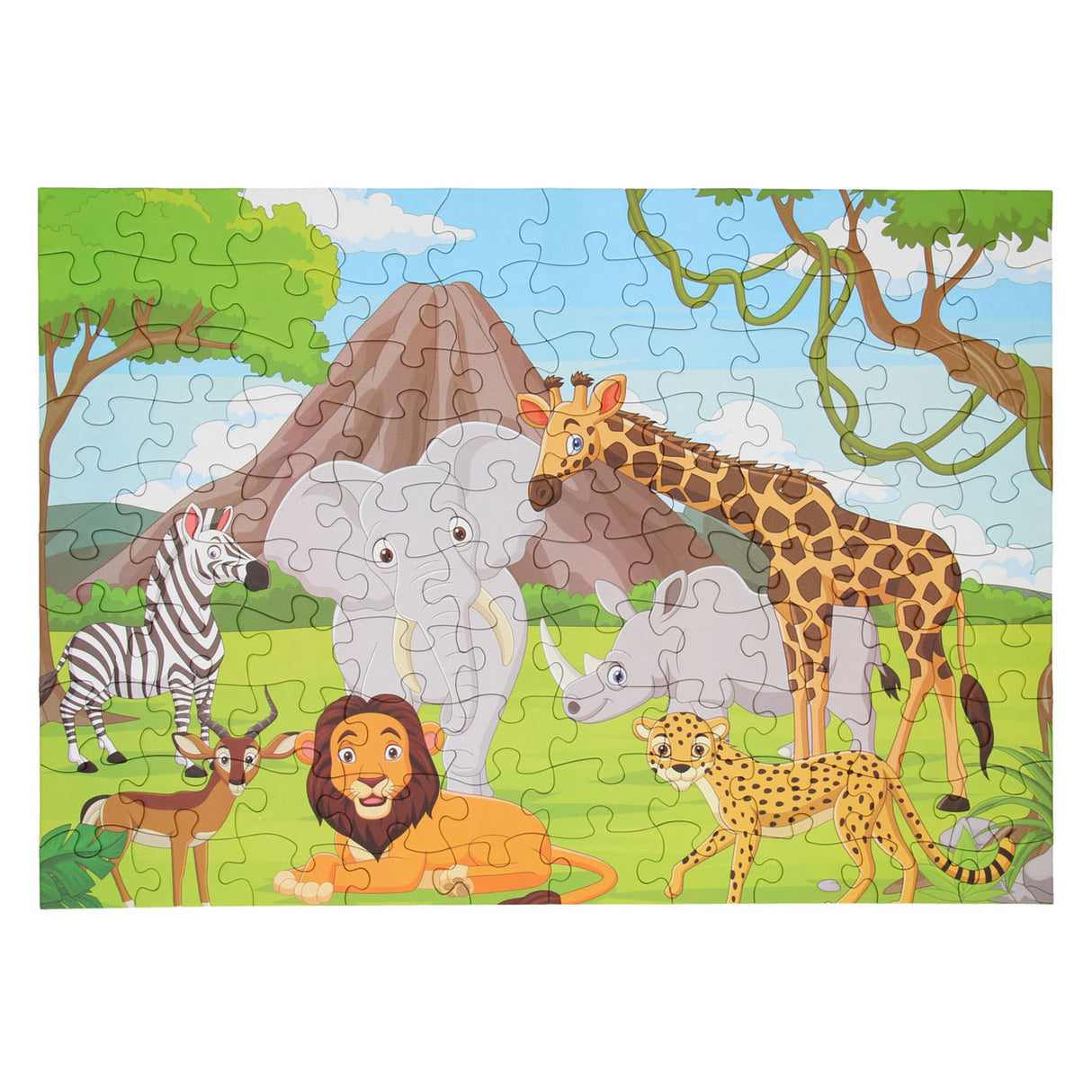 Wëll Déieren de Puzzel, 100th.