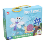 HUNN Puzzzle insekt World, 63RS.