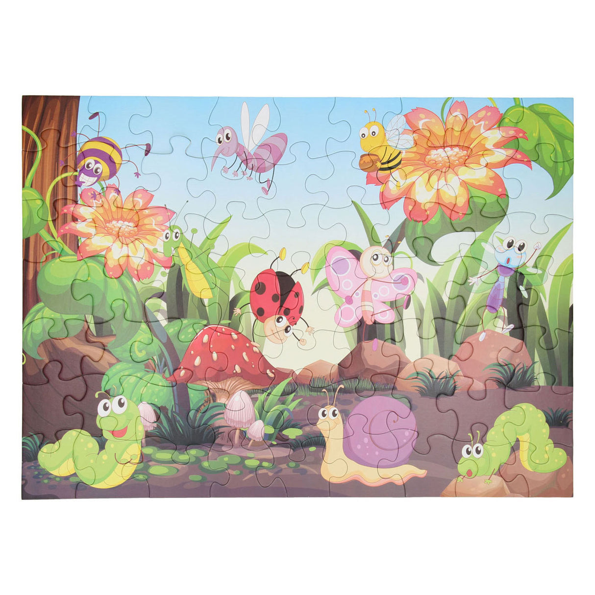 HUNN Puzzzle insekt World, 63RS.