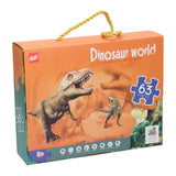 Leg Puzzle Dino Welt, 63st.