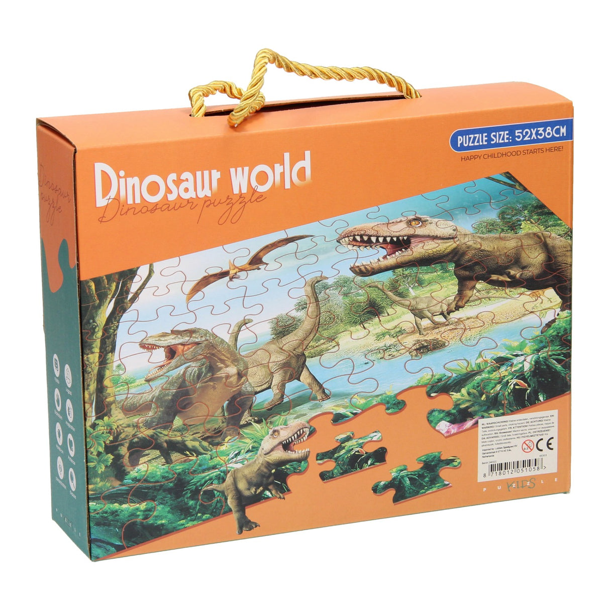 Leg Puzzle Dino Welt, 63st.