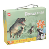 Leg Puzzle Dino Welt, 63st.