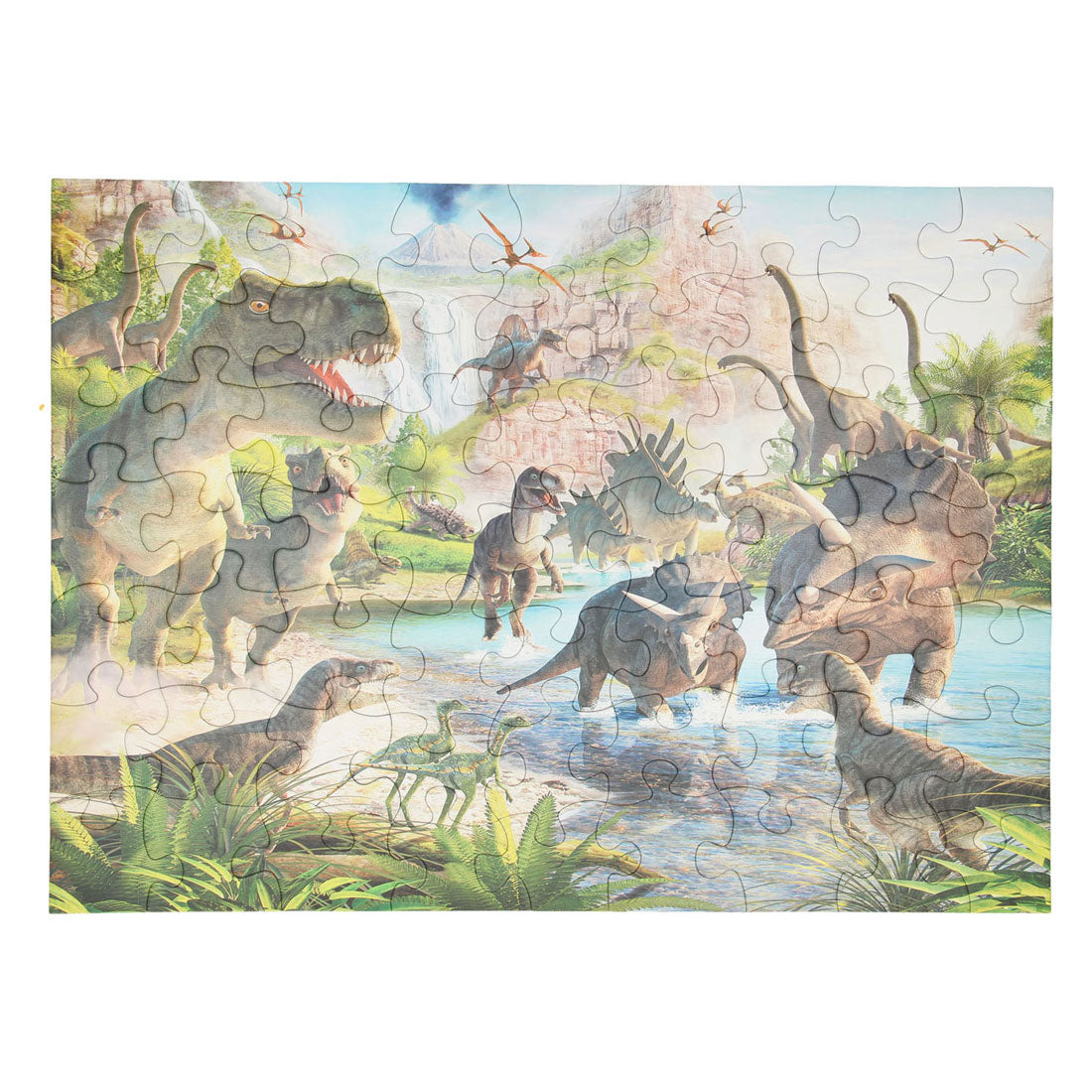 Leg Puzzle Dino Welt, 63st.