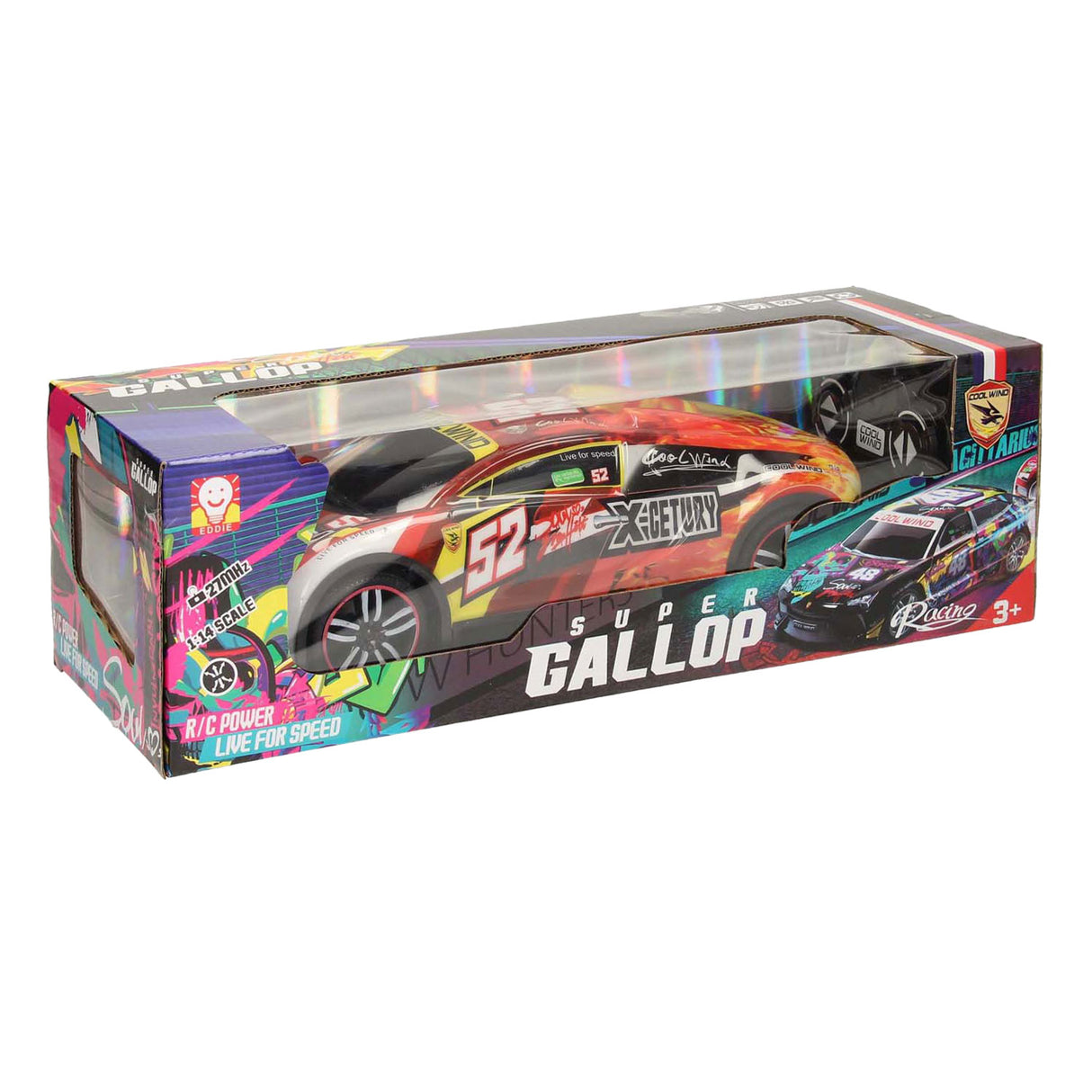 Auto da corsa controllata RC softbody x52