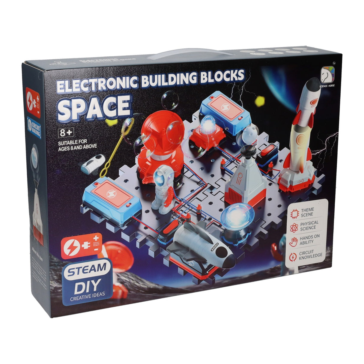Science electronics electrical construction set space