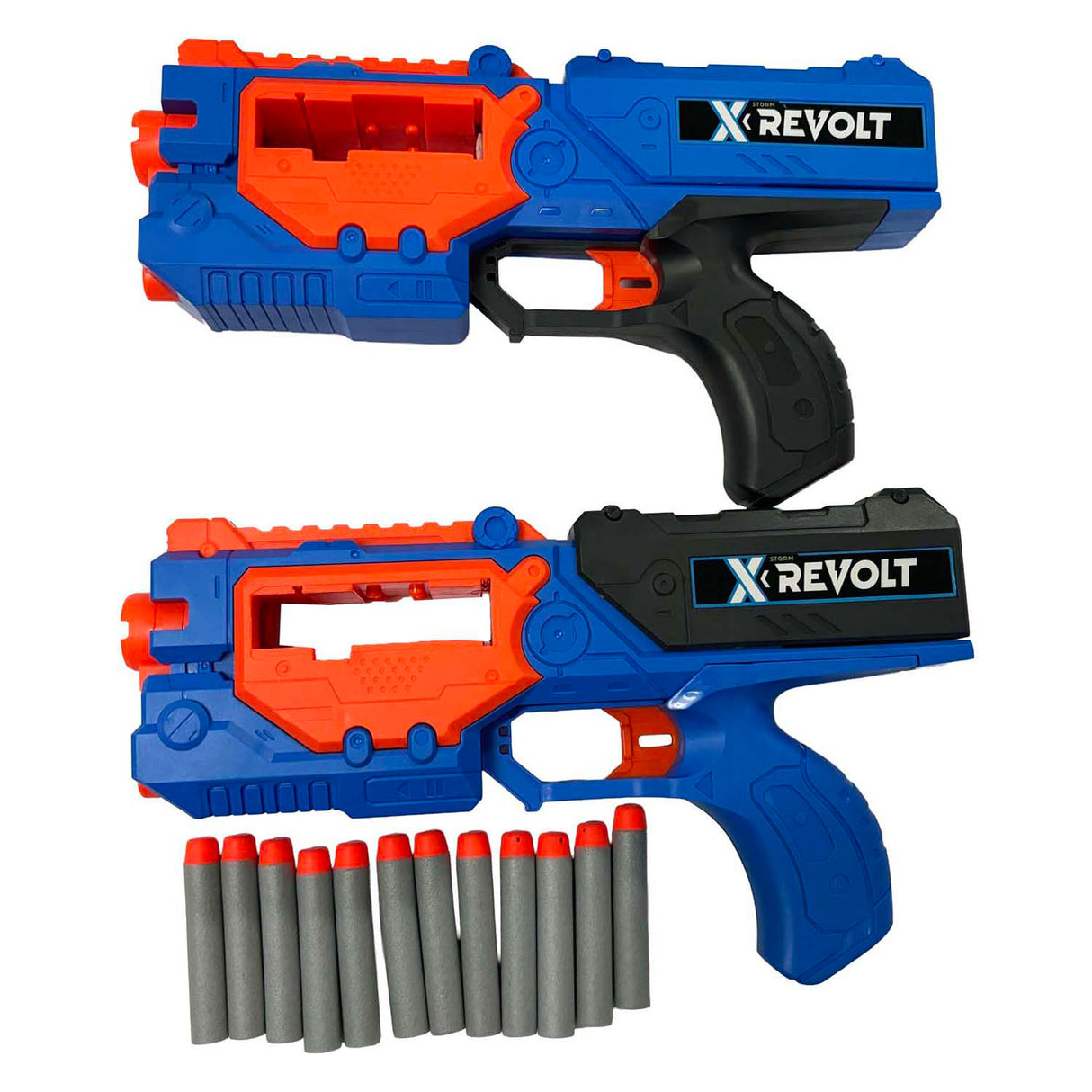 Shooter x revolt - met 12 zachte pijlen