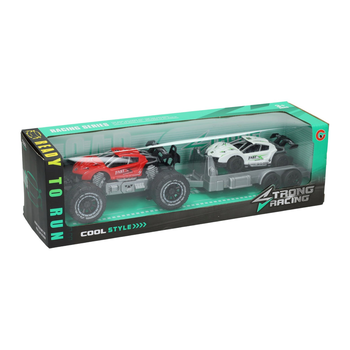 Conjunto de carros de fricção - 3 peças.