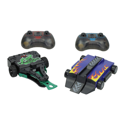 RC controlled battle robots - set of 2 robots and arena