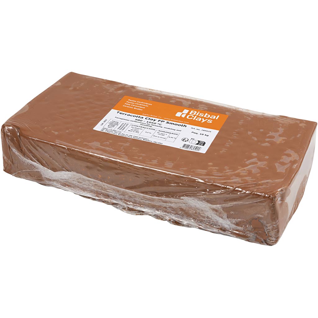 Rode klei, 10 kg 1 doos