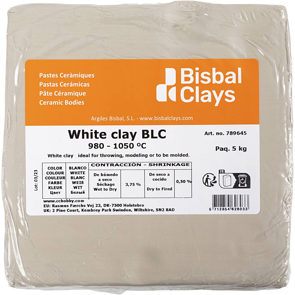 Decoratieve klei, 5 kg 1 doos