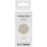 Creativ company keramiek glazuur, 984-1101 °c, dekkend, vanilla, 60 ml 1 fles