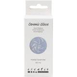 Creativ company keramiek glazuur, 984-1101 °c, dekkend, pastel lavender, 60 ml 1 fles