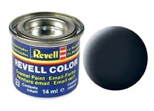 Revell paint for model construction number 78 tank gray matte