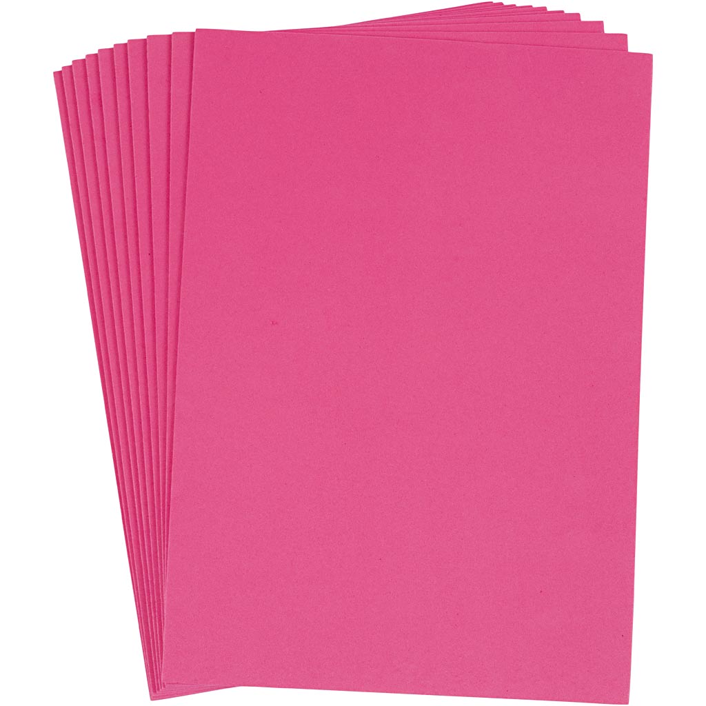 Creativ Company Eva Foam Sheets Pink A4, 10st.
