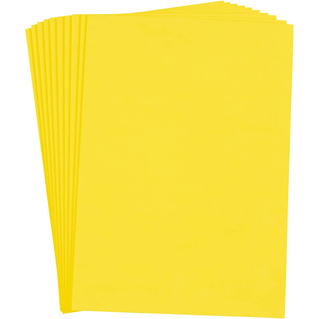 Creativ Company Eva Foam sheets Yellow A4, 10st.