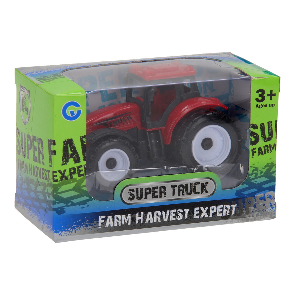 Ziehen Sie den Traktor zurück