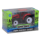 Ziehen Sie den Traktor zurück