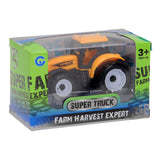 Ziehen Sie den Traktor zurück