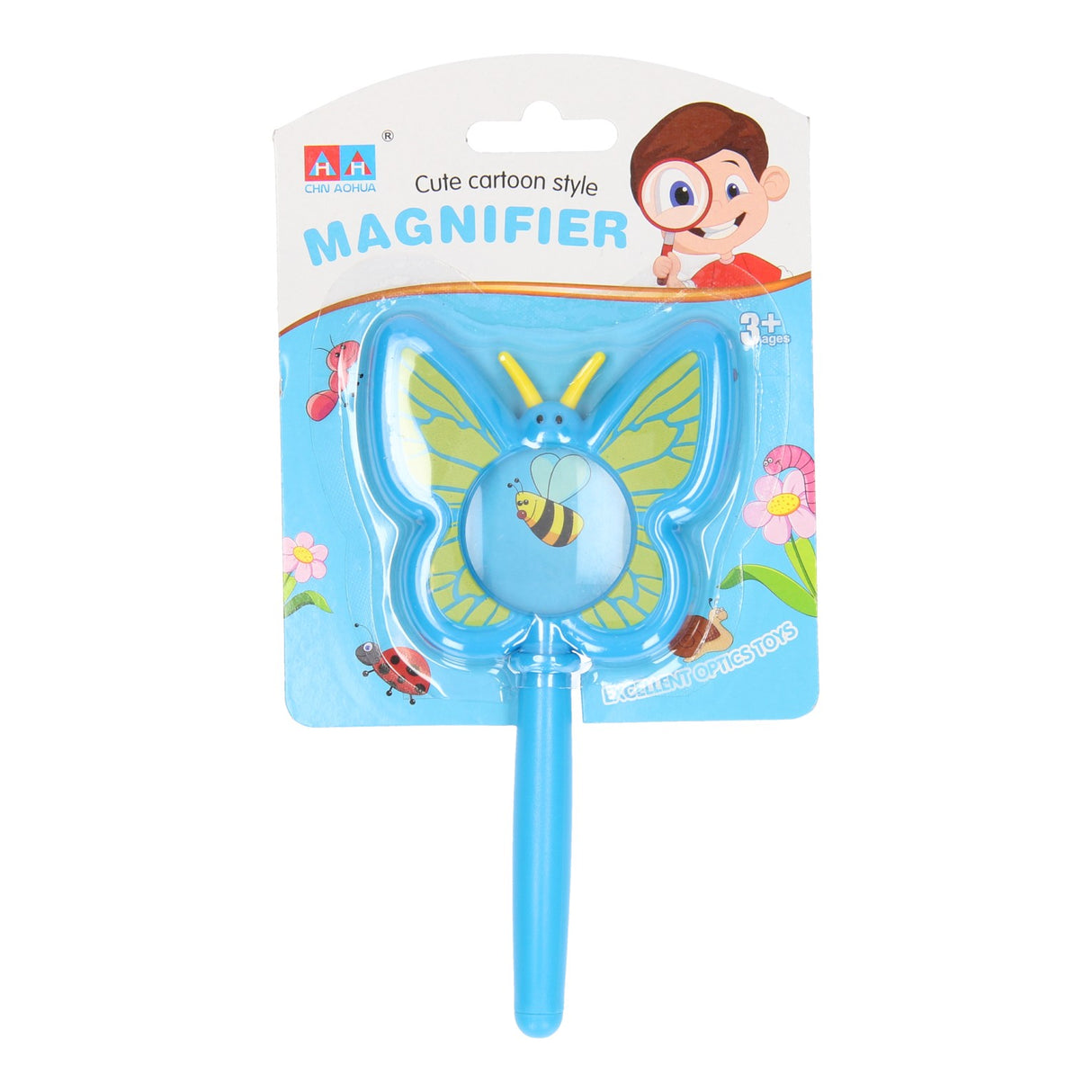 Magnifying glass insects