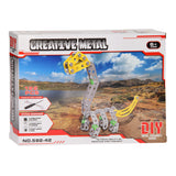 Bauset Metal Dino, 122 Stéck.