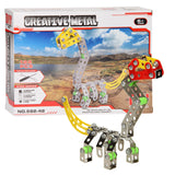 Bauset Metal Dino, 122 Stéck.