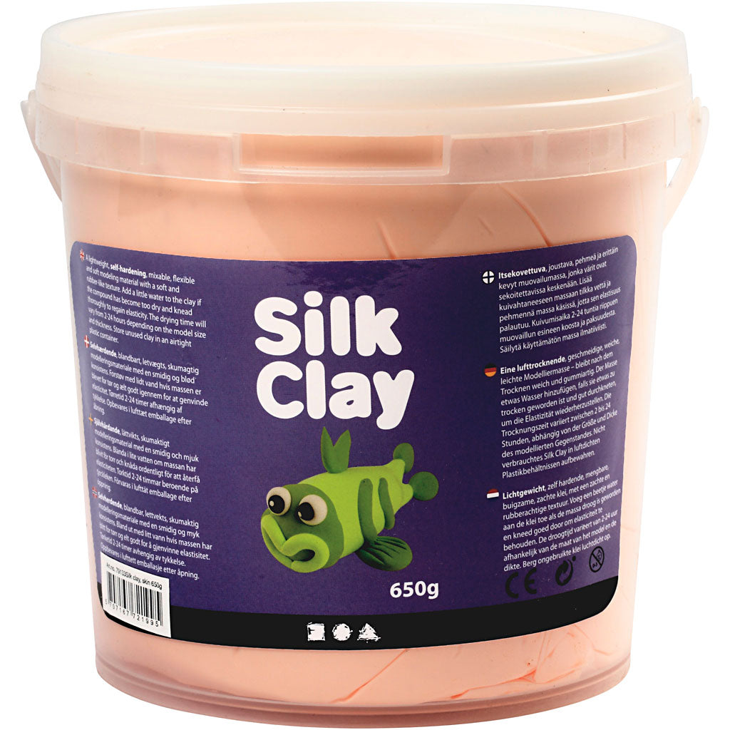 Silk clay ®, light beige, 650 gr 1 bucket