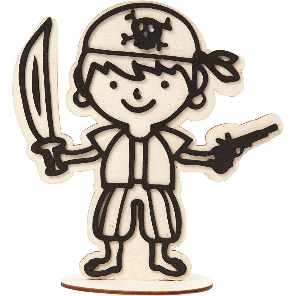Creativ company figure to decorate, h: 17 cm, 1 piece