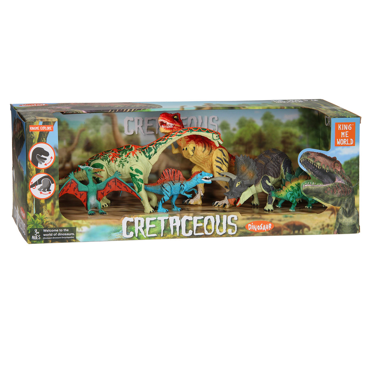 Dino Play impostato grande, 6dlg.