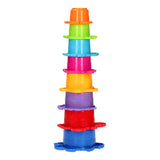 Stacking cups animals, 8 pcs.