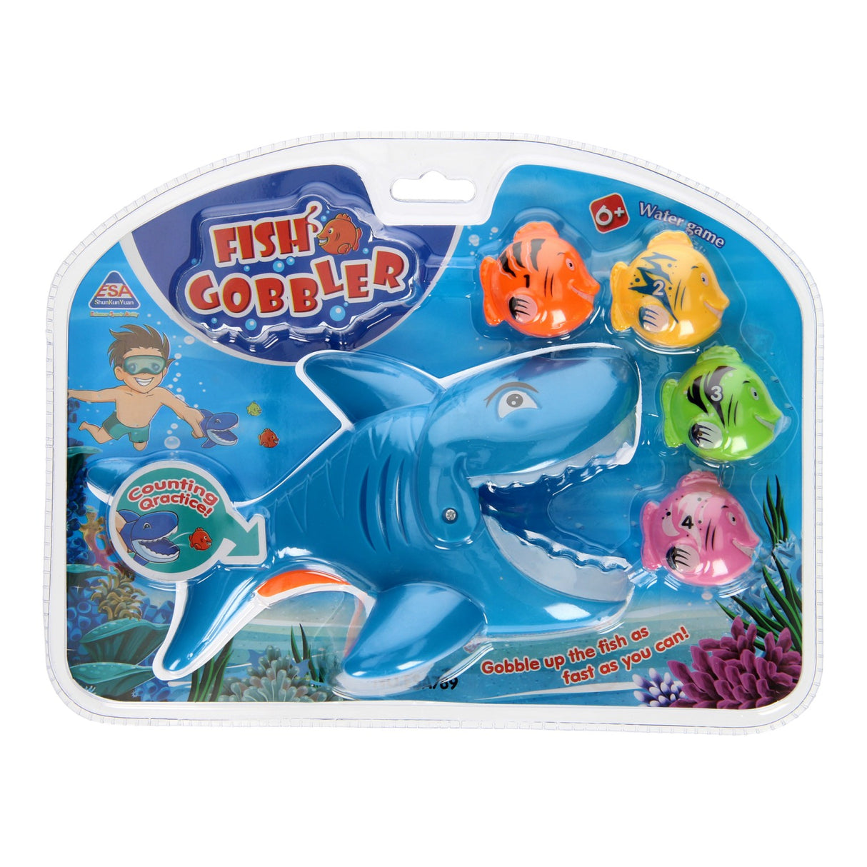 Shark hunting diving set