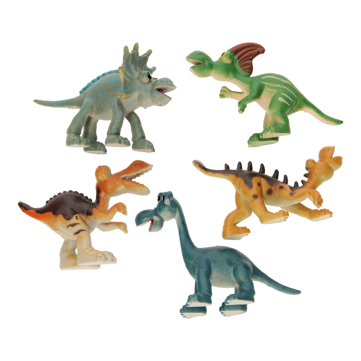 Guitig Dino's play set, 6dlg.