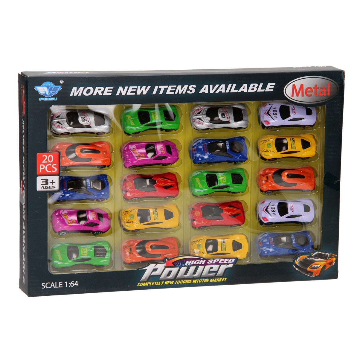 Luxury car set - 20 pcs 1:64