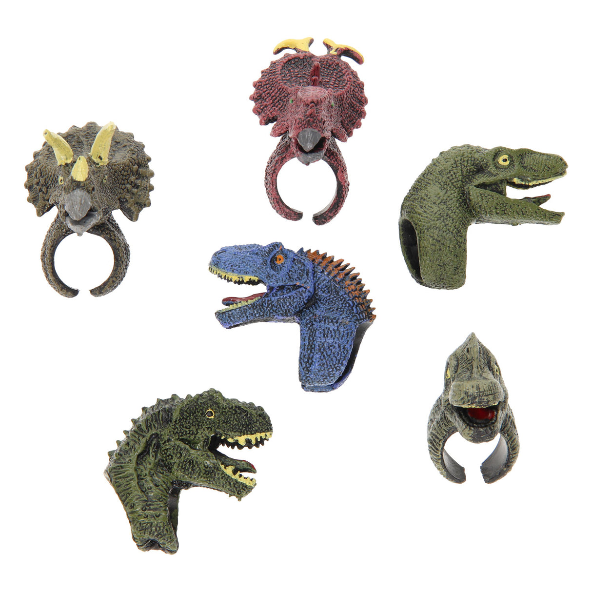 Dinosaurus finger puppets 3D
