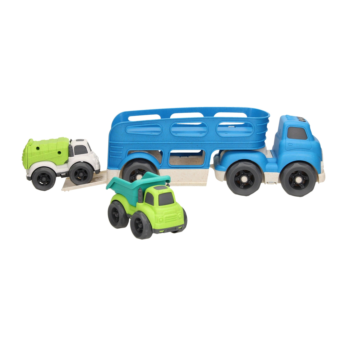 Biltransporter genbrug - blå