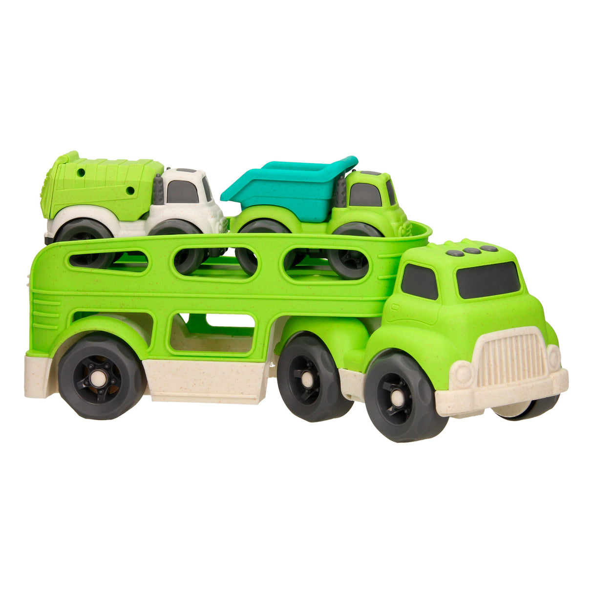 Reciclaje de autotransportadores - verde