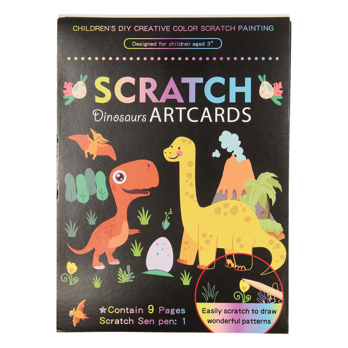 Scratch cards Dinos