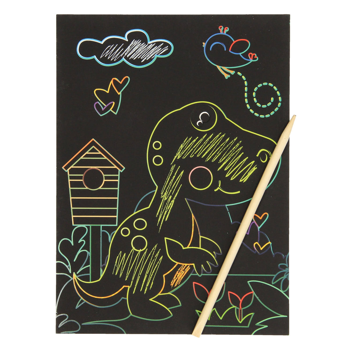 Scratch cards Dinos