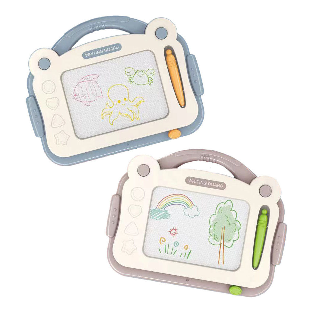 Magnetic drawing board multi-color pastel