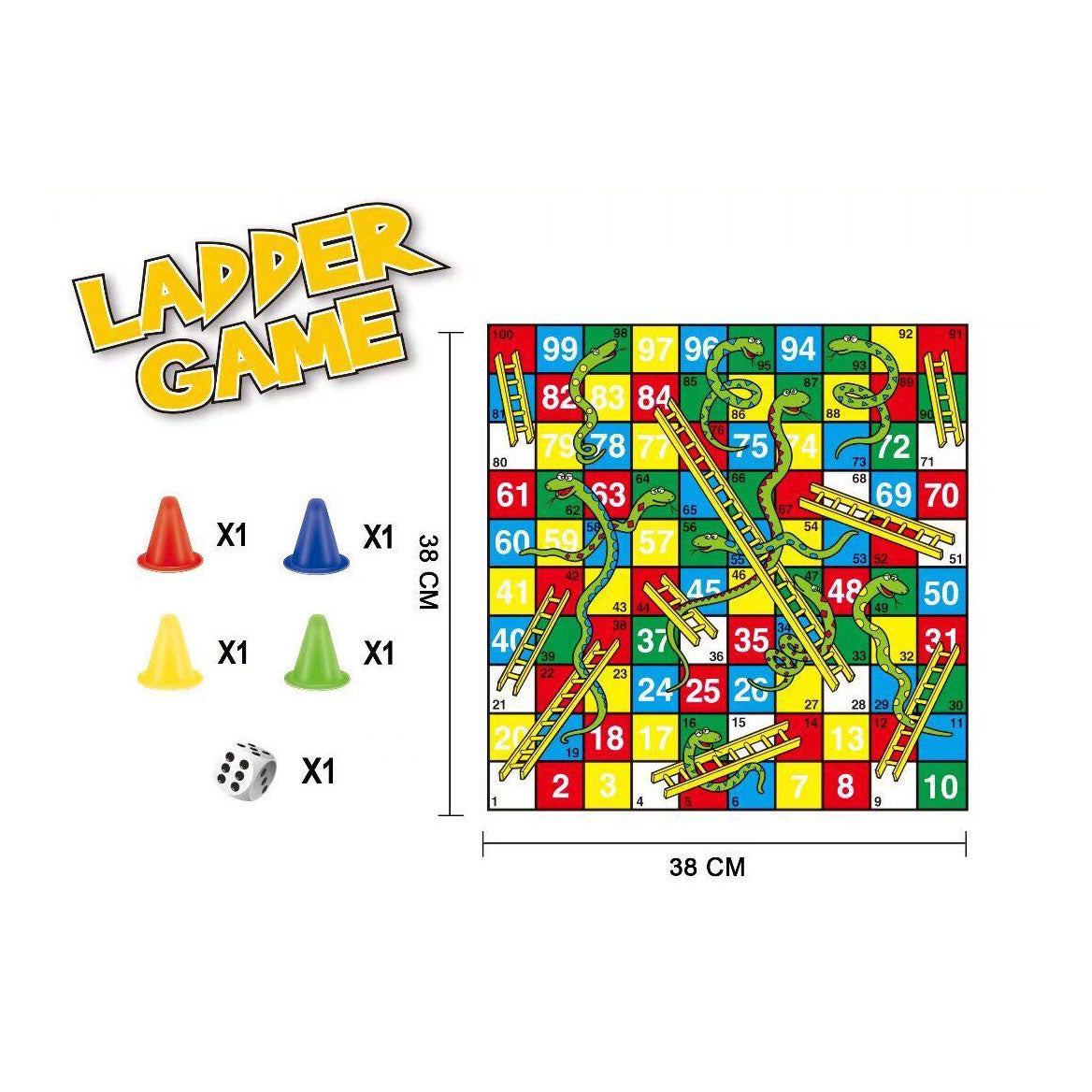 Snakes ladder game small