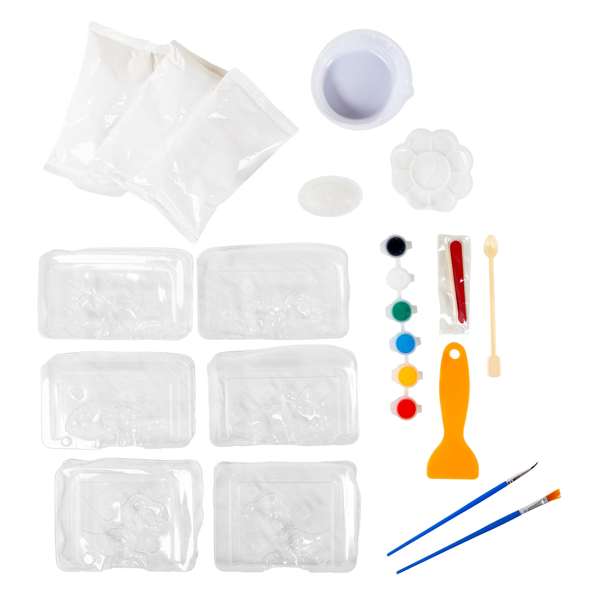 Fundição pintura dino 3d