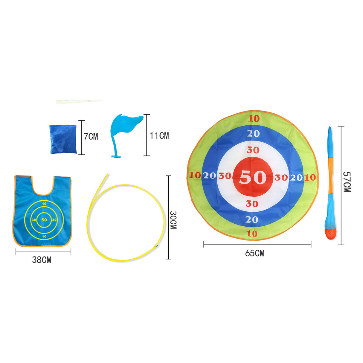 Outdoor activities throwing games 3in1